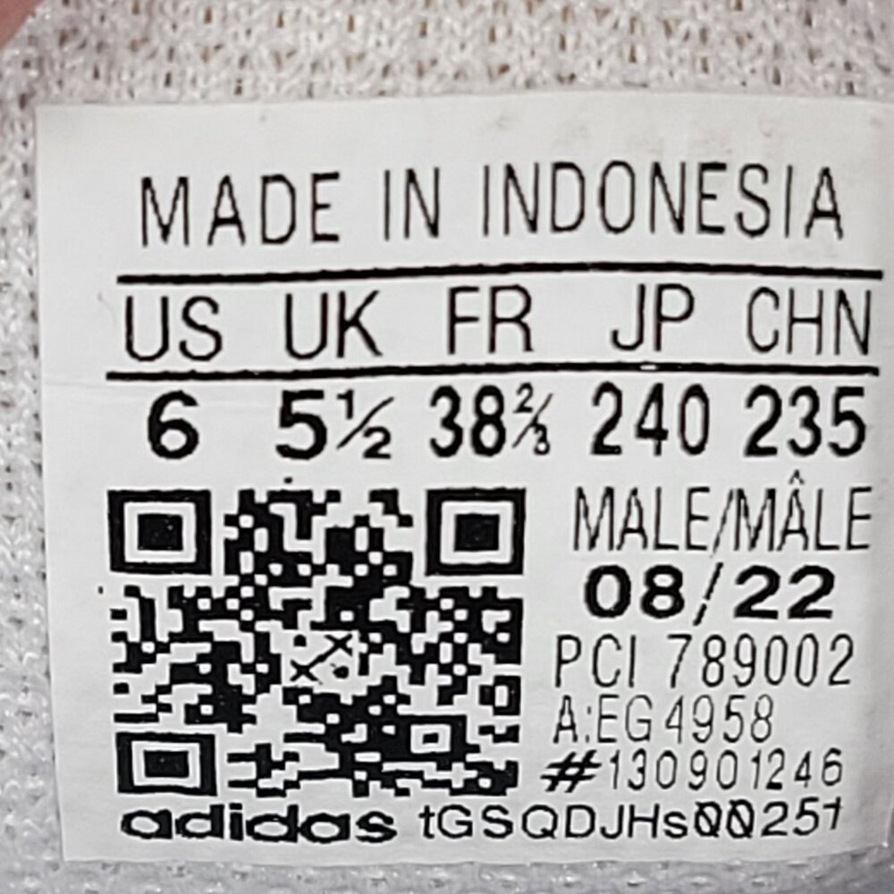 Adidas Originals Superstar Men's White Sneakers EG4958 US Size 6 - Picture 8 of 8